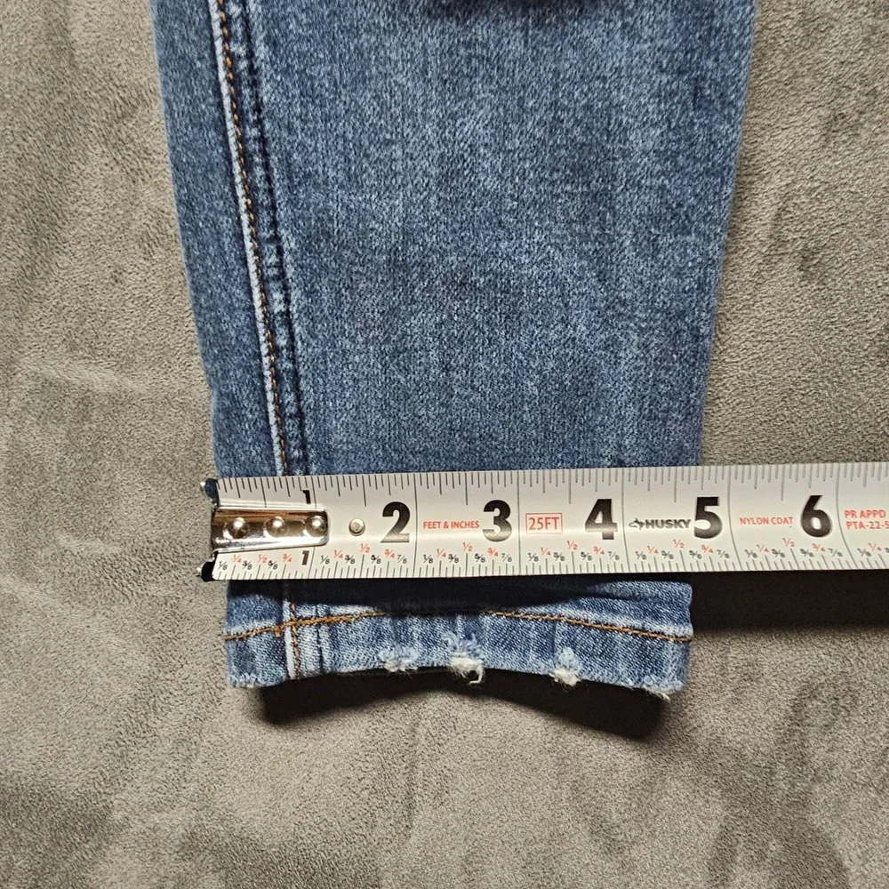 Reformation High & Skinny Jeans Rhine Wash Blue High‎ Rise Denim Size 24 LY358